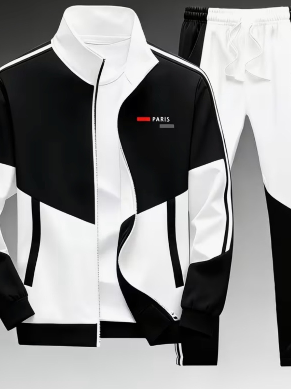 NWT-Pairs Athletic Tracksuit Men’s Athletic Made In Paris Sz- S,M,L,XL,XXL,3X